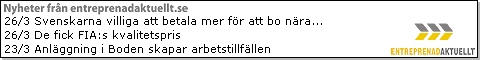 Nyheter frn Entreprenadaktuellt